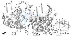 CRF250R9 Australia - (U) drawing CRANKCASE