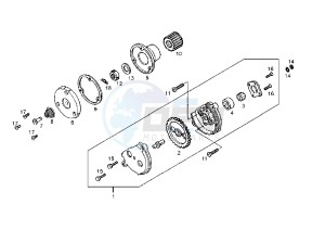 SENDA SM - 125 drawing OIL PUMP