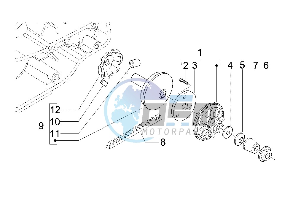 Driving pulley