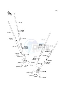 VN 2000 E [VULCAN 2000 CLASSIC] (6F-7F) E6F drawing PUSH ROD