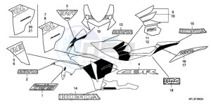 CBR1000RR9 Europe Direct - (ED / REP) drawing STRIPE/MARK (3)