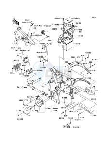 VN900_CLASSIC VN900BBF GB XX (EU ME A(FRICA) drawing Frame Fittings