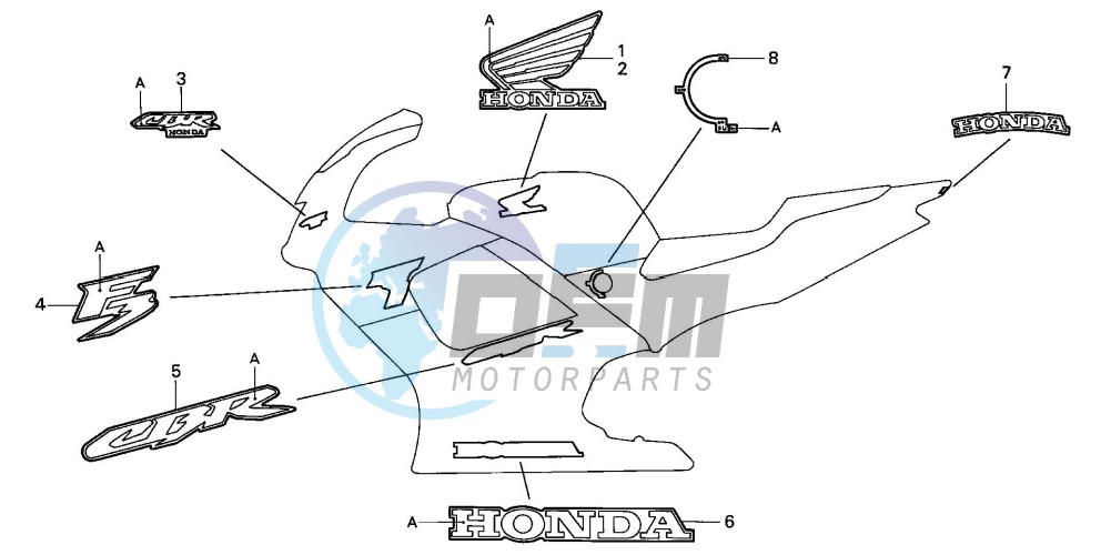 MARK (CBR600F3V-TYPE3)