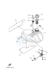 EF2000ISM 79 (7PB3) drawing FUEL TANK