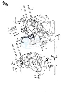 KE 175 B [KE175] (B1-B3) [KE175] drawing CRANKCASE