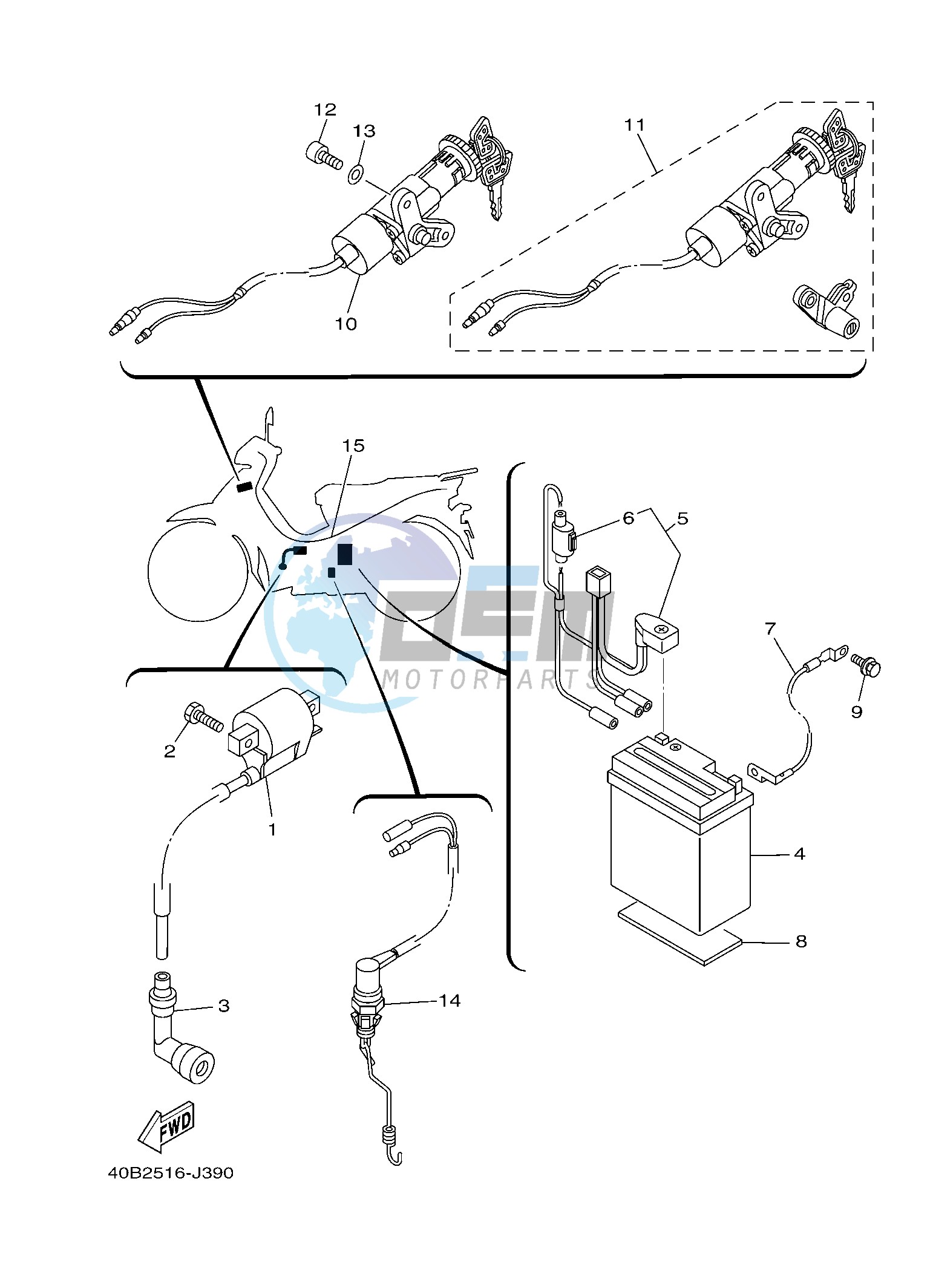 HANDLE SWITCH & LEVER