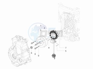 Runner 200 VXR 4t Race e3 (UK) UK drawing Flywheel magneto