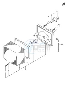 LT-F160 (P24) drawing TAIL LAMP (MODEL K2)