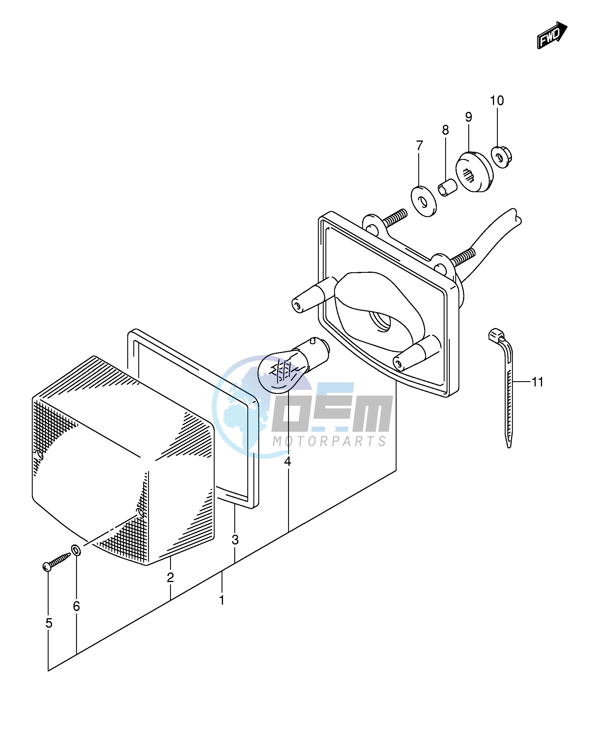 TAIL LAMP (MODEL K2)