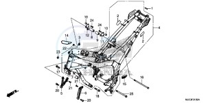 CBR650FAE CBR650FAE 2ED - (2ED) drawing FRAME BODY