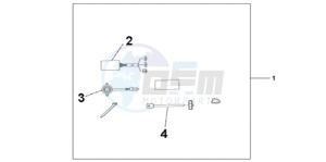 VTR2509 ED / LL MK drawing ALARM