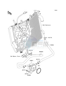 ZX636 C [NINJA ZX-6R] (C6F) C6F drawing OIL COOLER