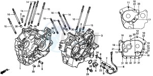 VT1100C2 drawing CRANKCASE