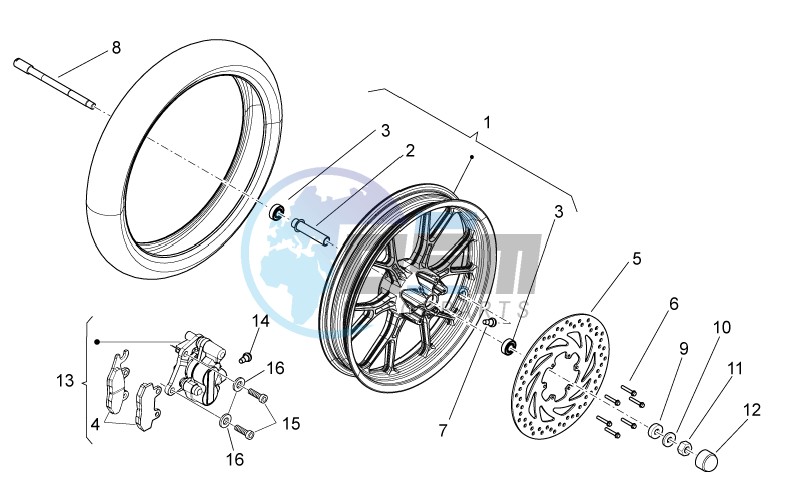 Front wheel II