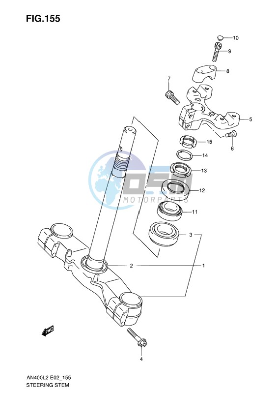 STEERING STEM