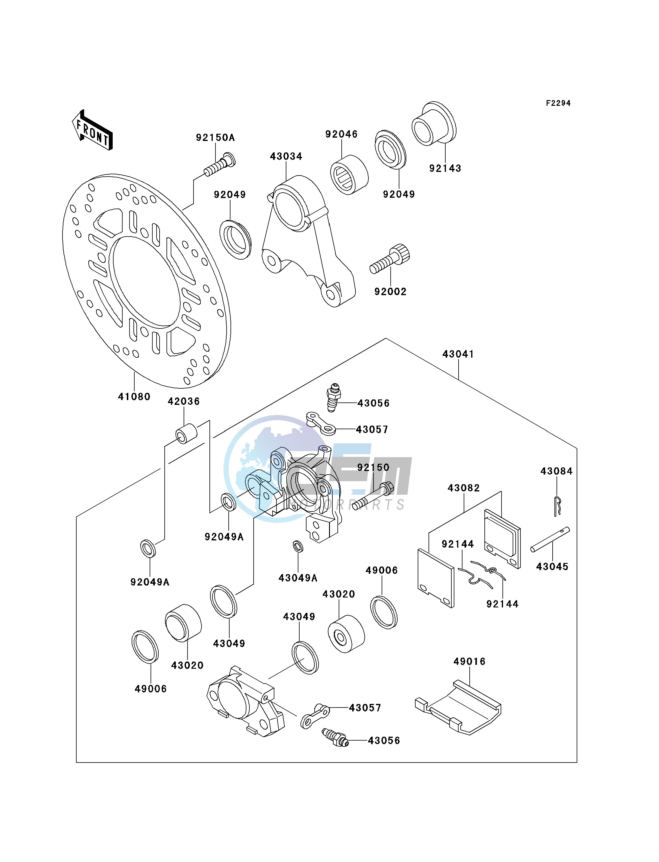 REAR BRAKE