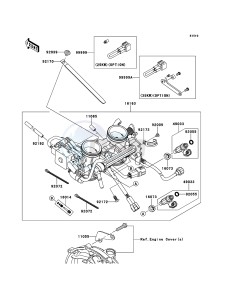 ER-6f EX650CBF GB XX (EU ME A(FRICA) drawing Throttle