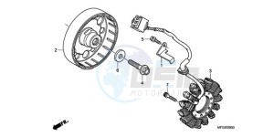 CB600FA Europe Direct - (ED) drawing GENERATOR