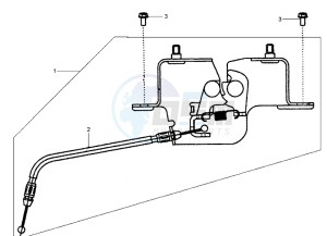 HD 200 drawing BUDDYSEAT LOCK