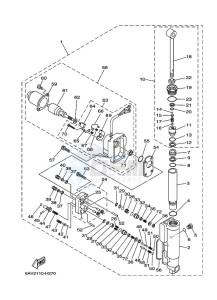 FT8DEPL drawing POWER-TILT-ASSEMBLY