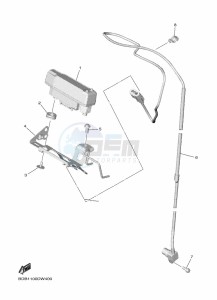 WR450F (BDB8) drawing METER