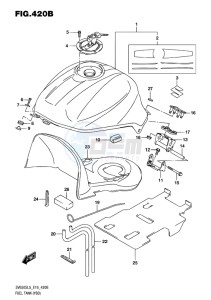 SV650S EU drawing FUEL TANK (YBD)