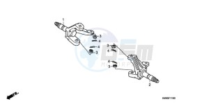 TRX250TEA Europe Direct - (ED / EC) drawing KNUCKLE