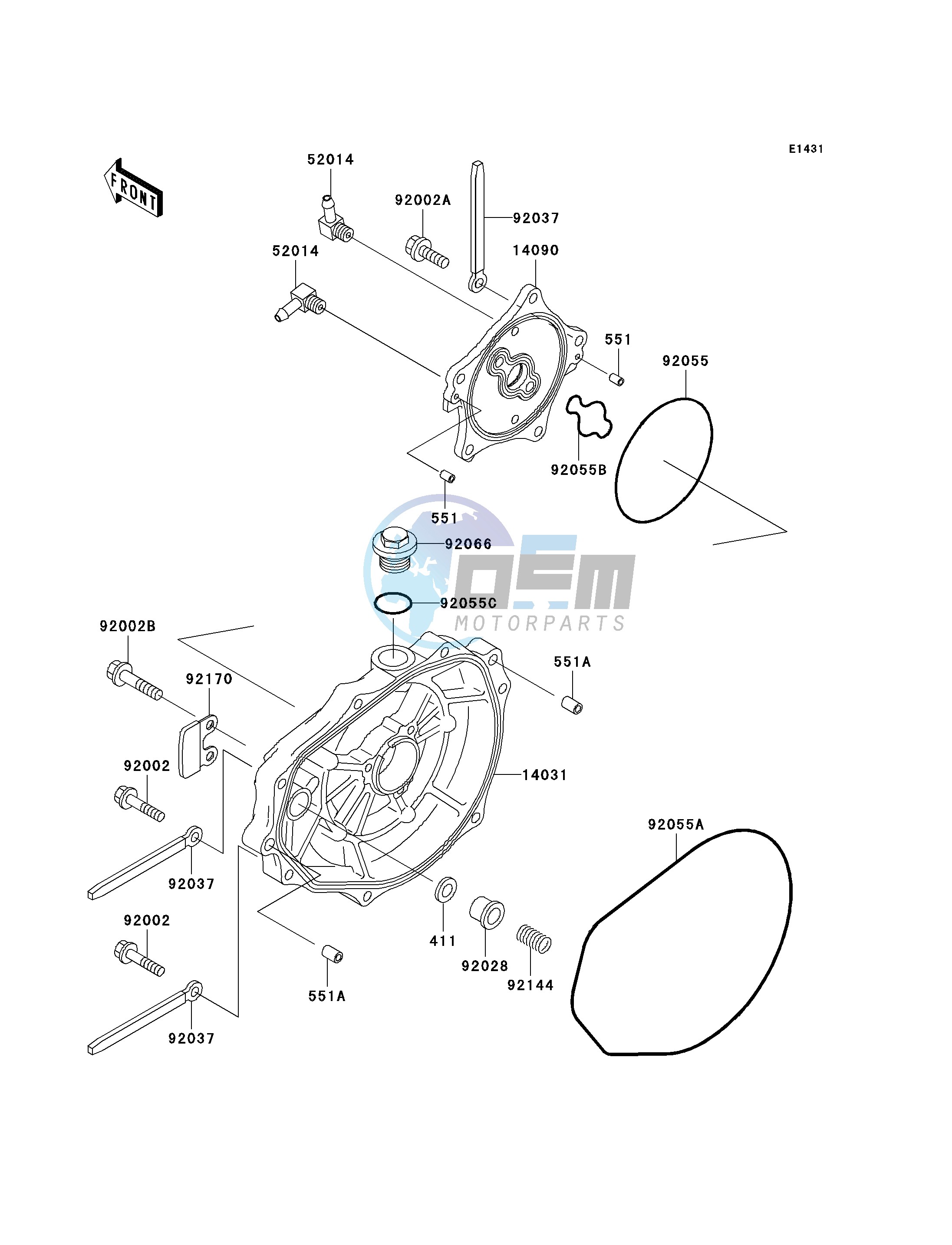 ENGINE COVER-- S- -