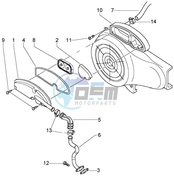 Secondairy air box