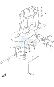 DF 200A drawing Drive Shaft Housing (C/R)