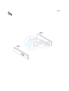 KAF 950 B [MULE 3010 DIESEL 4X4] (B2-B3) [MULE 3010 DIESEL 4X4] drawing REFLECTORS-- CN- -