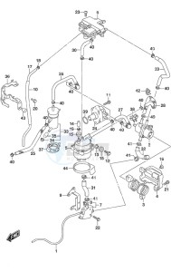 DF 9.9B drawing Fuel Pump