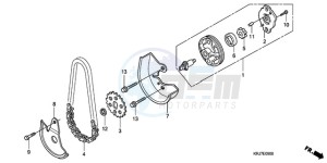 FES150A9 Europe Direct - (ED / ABS 2ED) drawing OIL PUMP