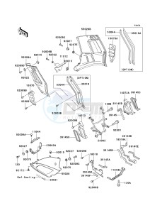 ZG 1000 A [CONCOURS] (A20) A20 drawing COWLING LOWERS