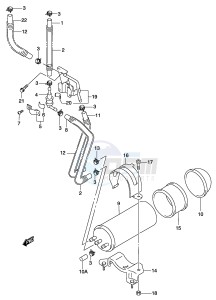 GZ250 (P3) drawing EVAPO SYSTEM (P33)