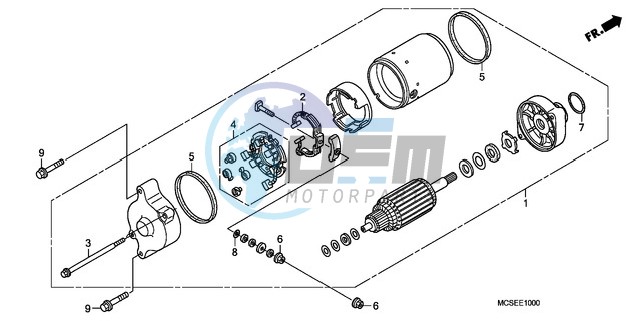 STARTING MOTOR