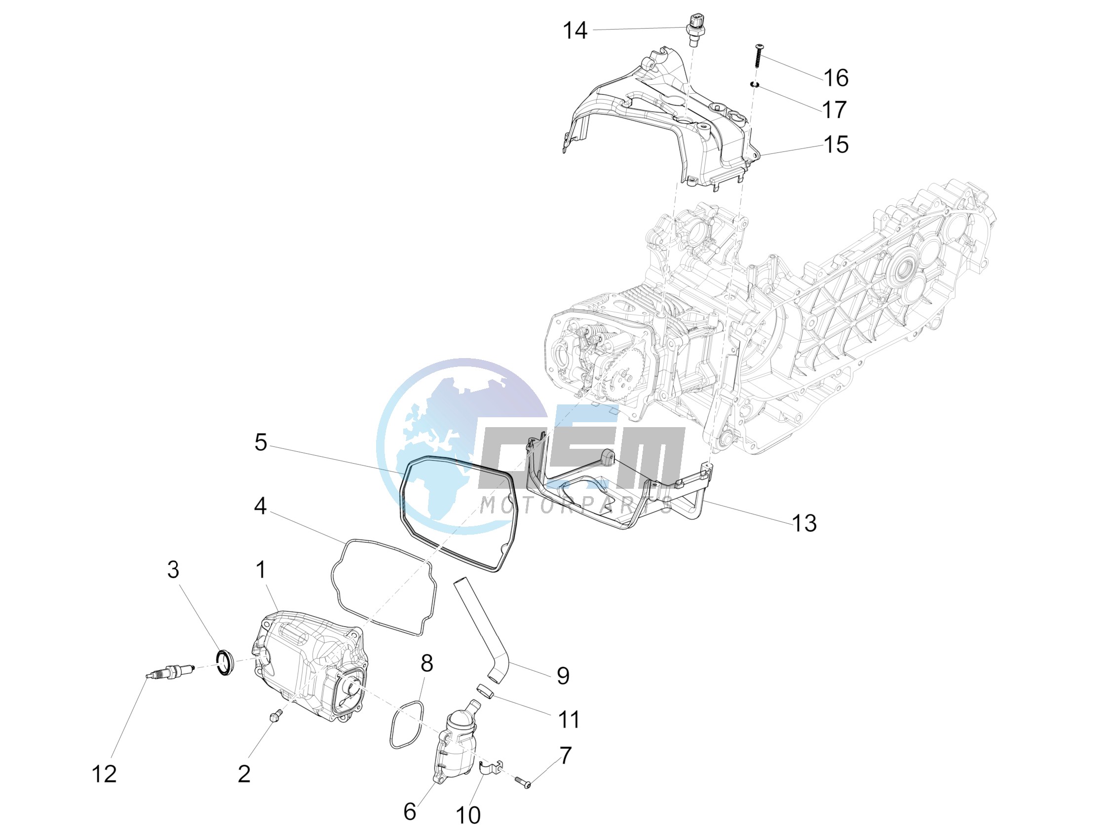 Cylinder head cover