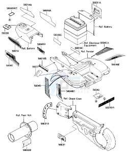 KLT 250 C [PRAIRIE] (C2-C3) [PRAIRIE] drawing LABELS -- 84-85 C2_C3- -