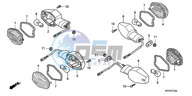 WINKER (CB1300/CB1300A)