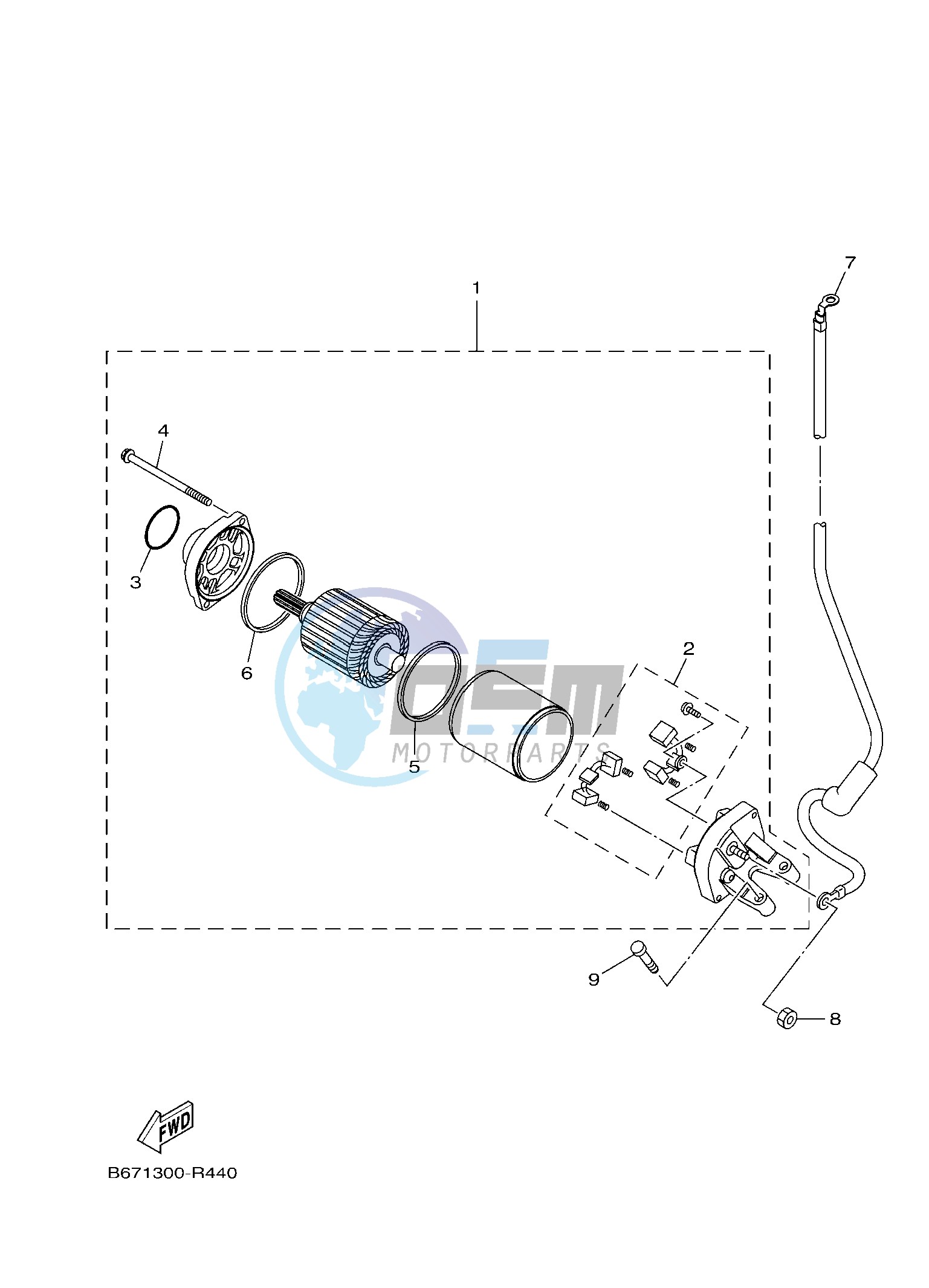 STARTING MOTOR