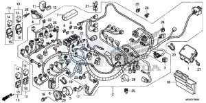 NC700DD INTEGRA E drawing WIRE HARNESS