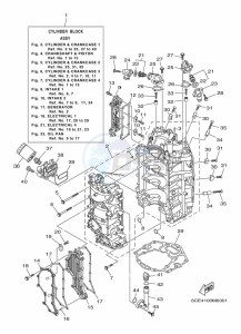 FL250DETU drawing CYLINDER--CRANKCASE-1