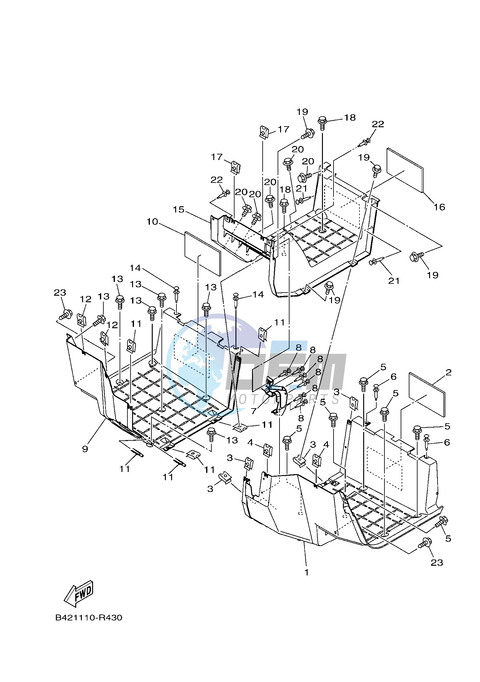 STAND & FOOTREST