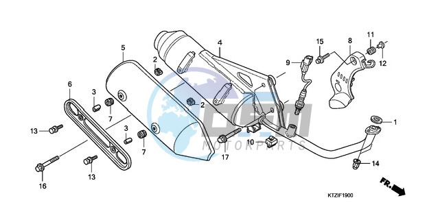 EXHAUST MUFFLER