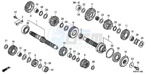 XL1000VB drawing TRANSMISSION