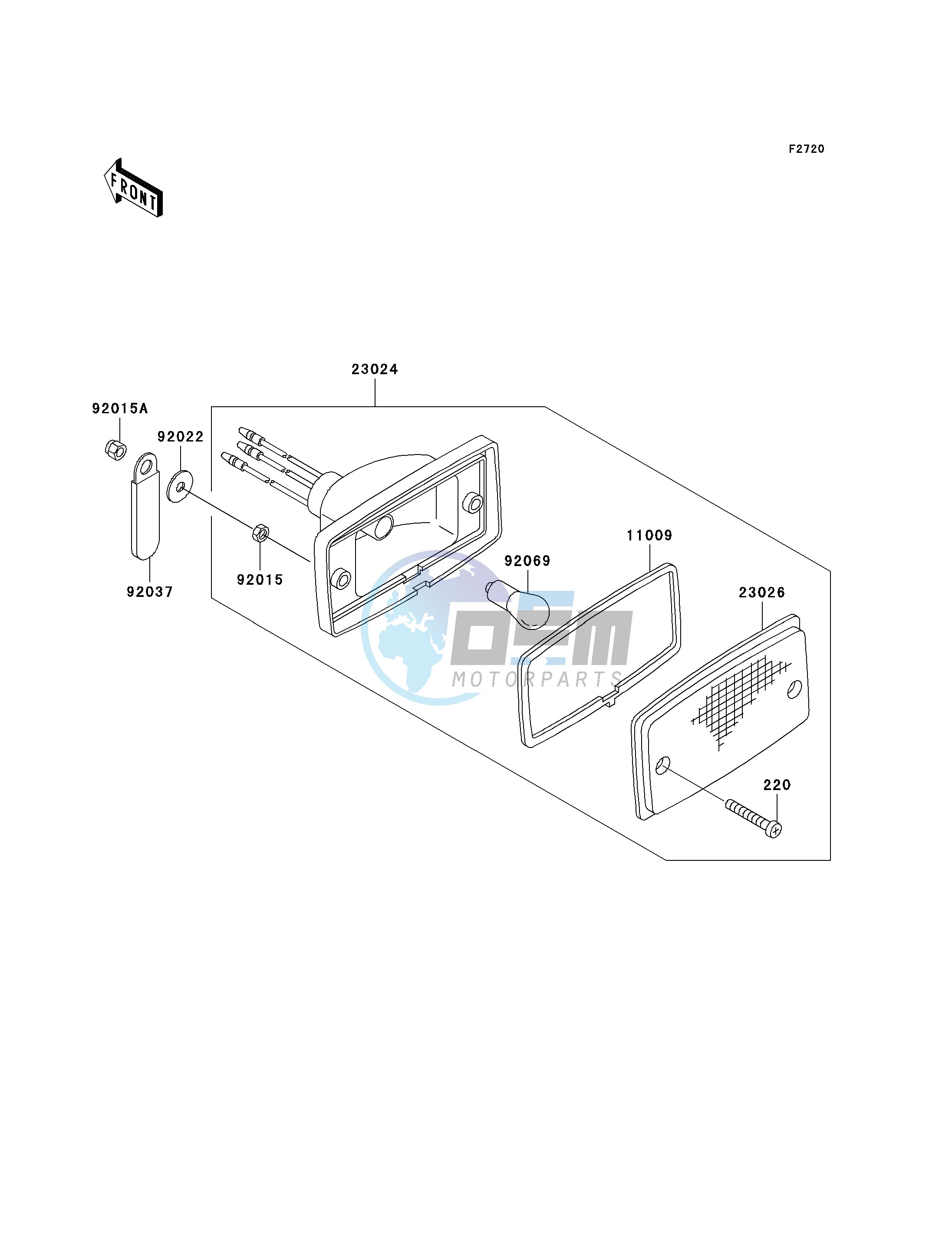 TAILLIGHT-- S- -