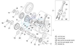 ETV 1000 Capo Nord - Rally Capo Nord drawing Crankshaft I