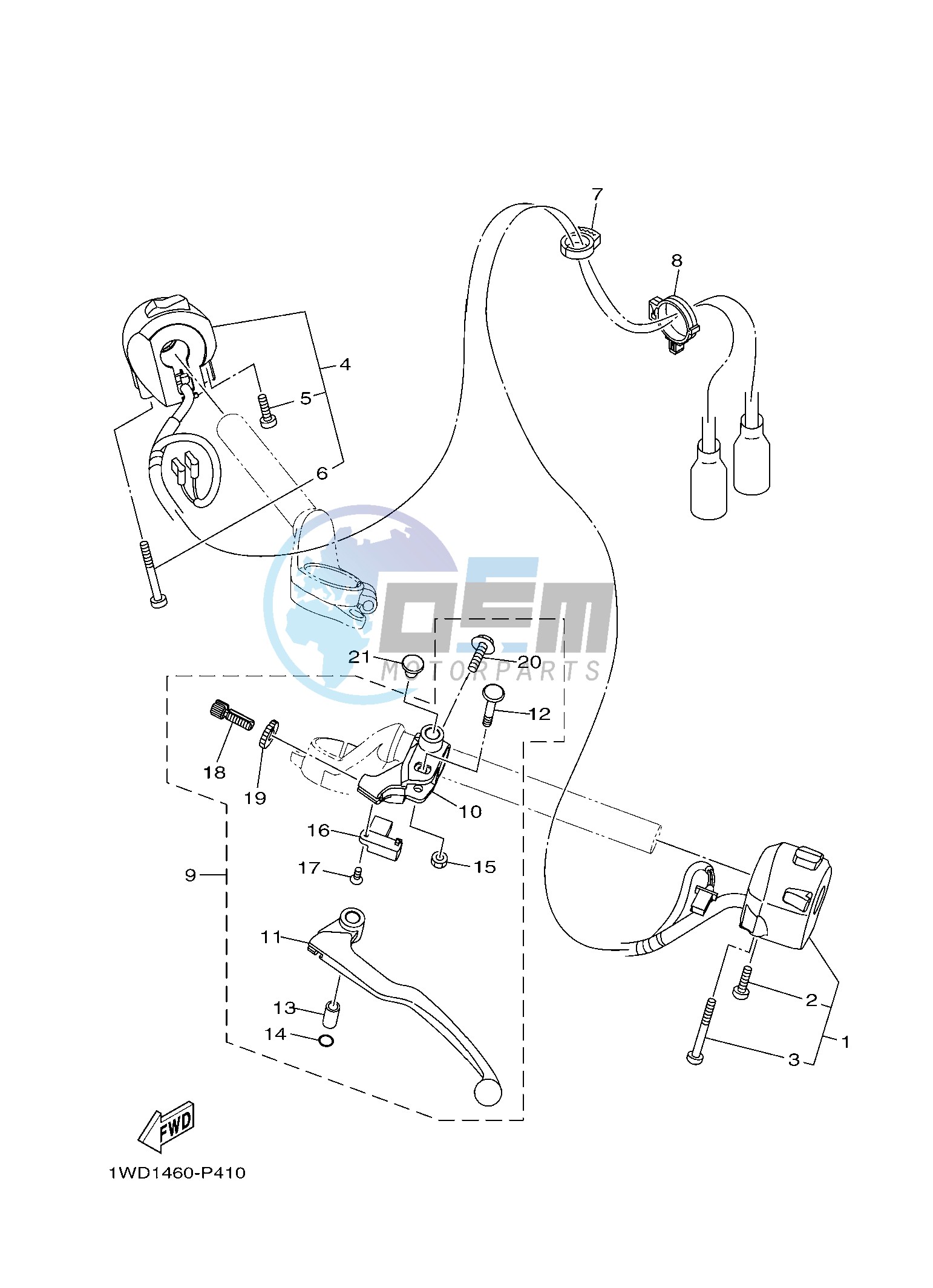 HANDLE SWITCH & LEVER