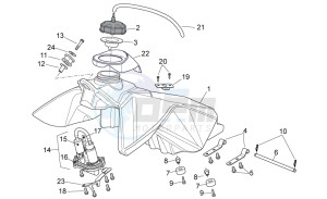 RXV 450-550 Street Legal drawing Fuel Tank