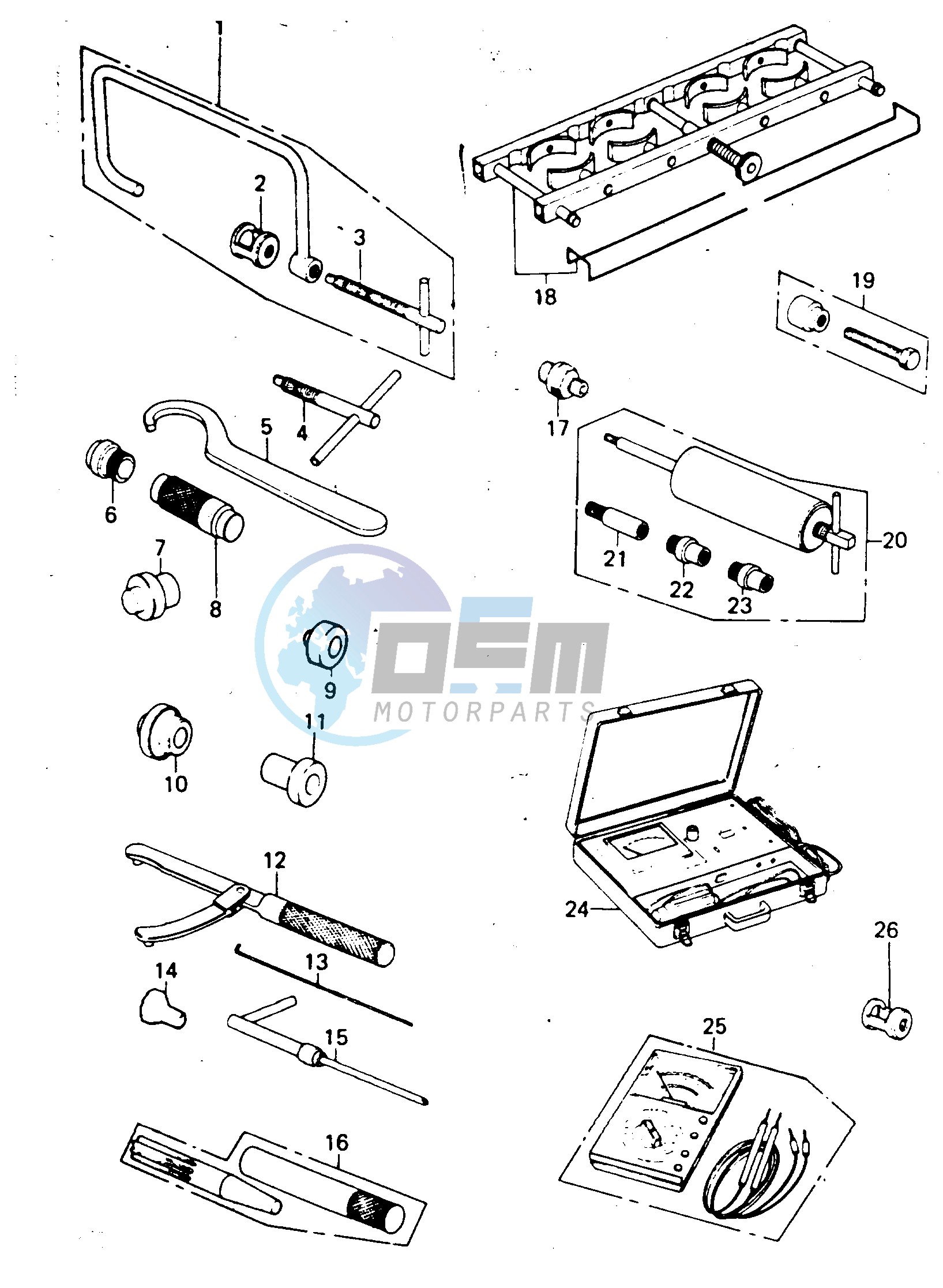 SPECIAL SERVICE TOOLS "B"